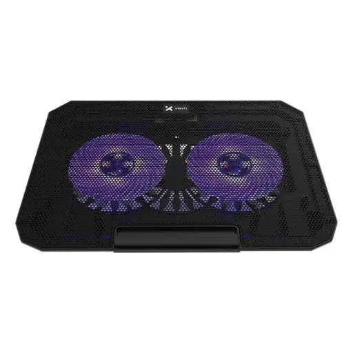 Base XTech 15.6" Ventilador LED Negra XTA-156