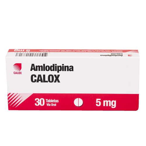 AMLODIPINA TABLETAS 5 MG