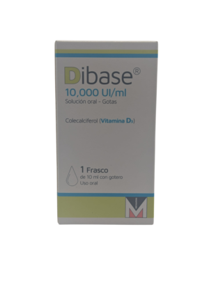 Dibase 10,000 UI/ml con gotero 1 frasco solucion oral