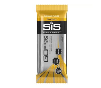 SIS GO Barra energética sabor banano x40 gramos
