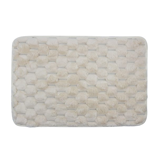 Alfombra para baño beige