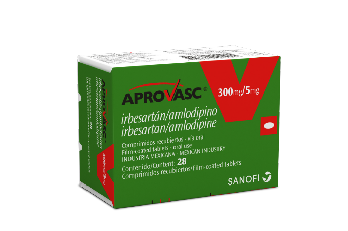 Aprovasc Sanofi Aventis 300Mg 5Mg X 28