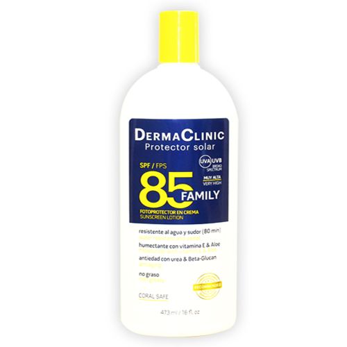 PROTECTOR SOLAR DERMACLINIC 85 FAMILY 473ML