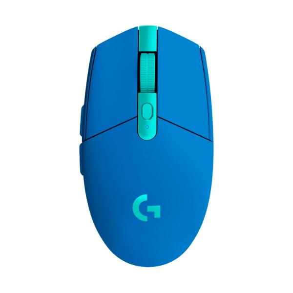 Mouse Logitech Gaming G305 Lightspeed con Receptor 12000 DPI Inalámbrico – Azul