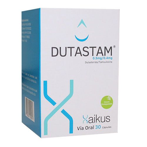 DUTASTAM 0.5/0.4MG X 30 CAPS