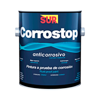Pintura Anticorrosivo Corrostop Tipo Minio Rojo Galon Sur