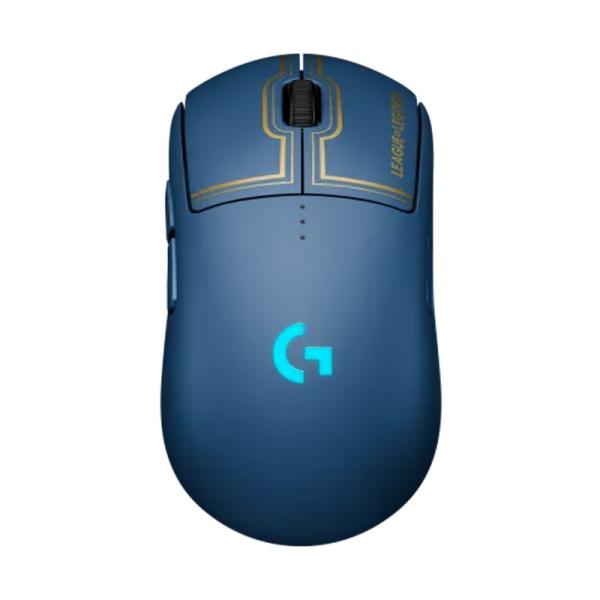 Mouse Logitech Gaming Pro League OF Legends 2 con Receptor 25600 DPI Inalámbrico – Azul