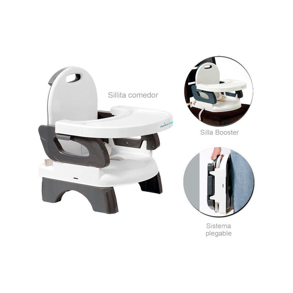 Silla de comer booster plegable