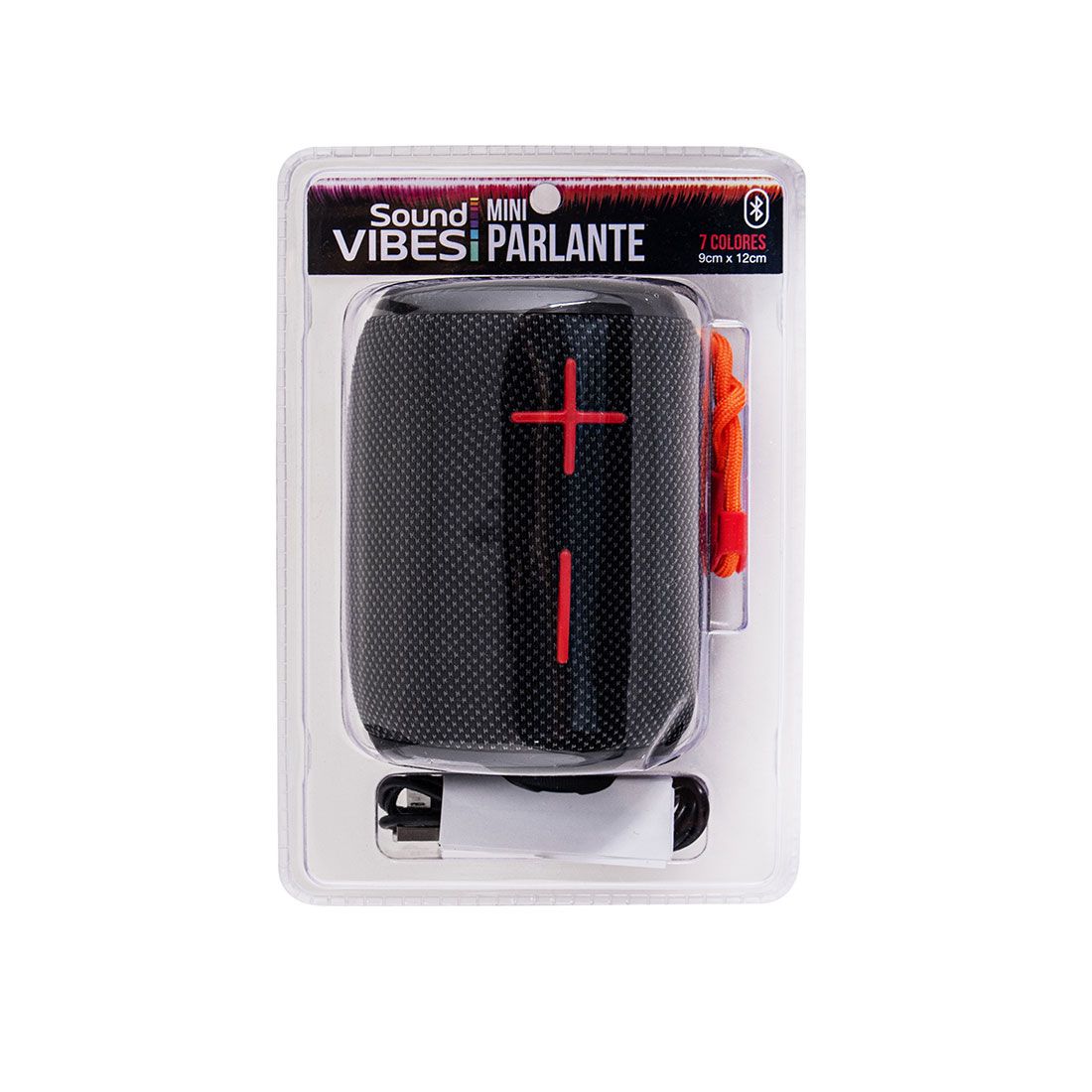Parlante recargable bluetooth 3w 12cm