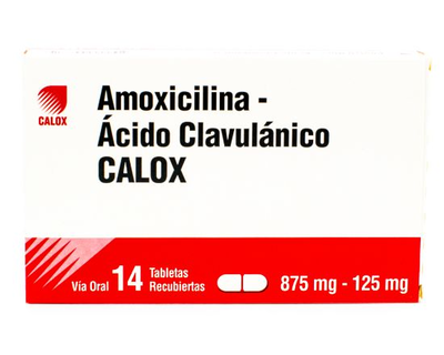 Amoxicilina-Acido clavulonico, Calox, 14