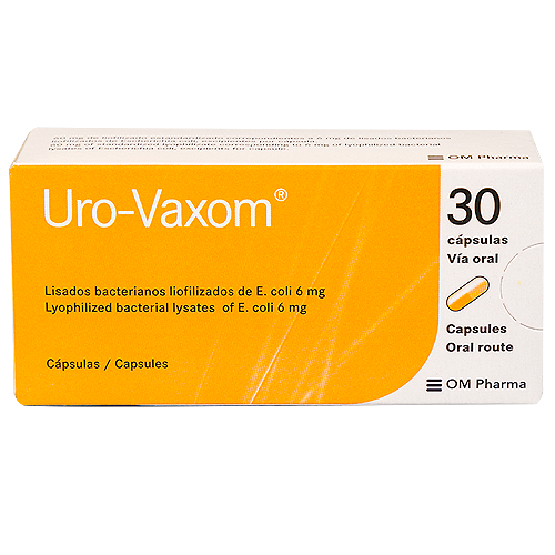 URO-VAMOX CAPSULAS 6 MG