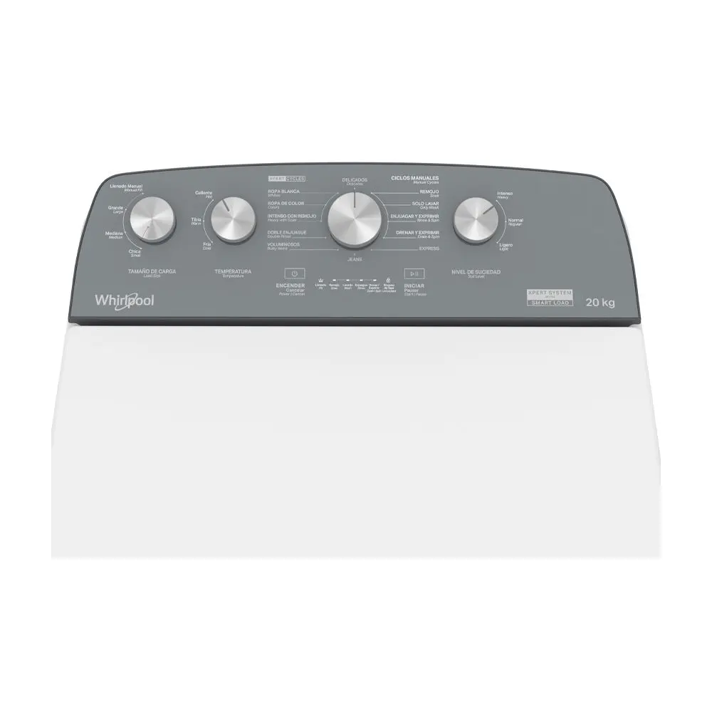 Lavadora Whirlpool Superior Análogo 20 kg 8MWTW2024MJM