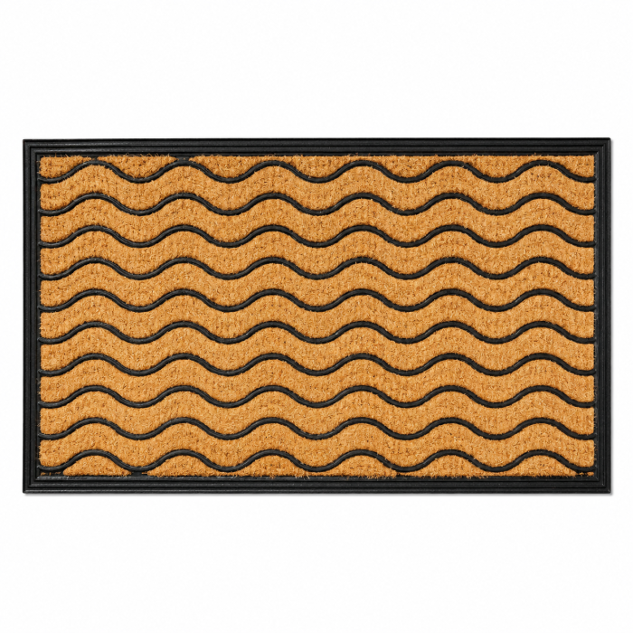 ALFOMBRA 45X75CM NATURAL COLOMBO FIBRA DE COCO Y CAUCHO DC INTERIORS