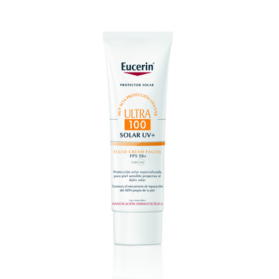 Eucerin Protector solar Ultra 100 fluid cream facial FPS 50+ 80 ml
