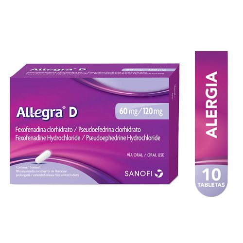 ALLEGRA D X 10 COMP