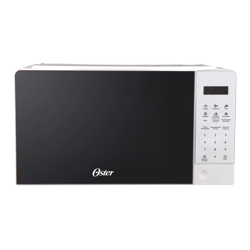 Microondas Oster, 0.7 Pies Cúbicos, 20 Litros, 700W, Color Blan