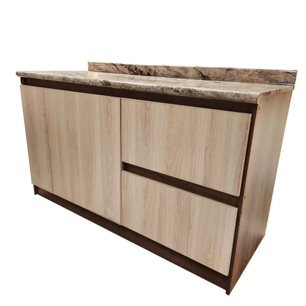 Base de cocina Varo Noruega MDF Hidrófugo Café