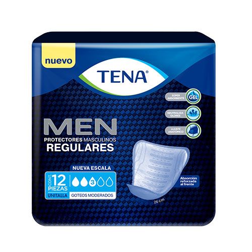 TENA TOALLA ANA MEN X 12