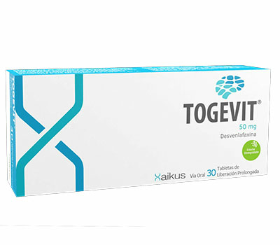 Togevit, 50 mg, 30 tabletas de liberacion prolongada
