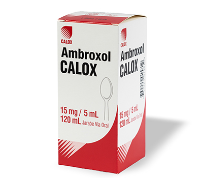 CALOX AMBROXOL 15 mg / 5 ml JARABE 120 ml