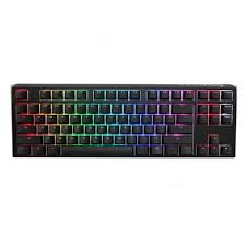 TECLADO GAMING RGB DUCKY ONE 3 MINI MECANICO USB-C ESPAÑOL SWITCH ROJO SILENCIOSO DKON2161ST-SESPDCLAWSC1 NEGRO