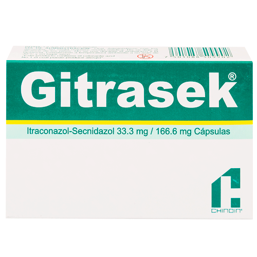 GITRAZEK CAPSULAS 33.3 MG / 166.6 MG