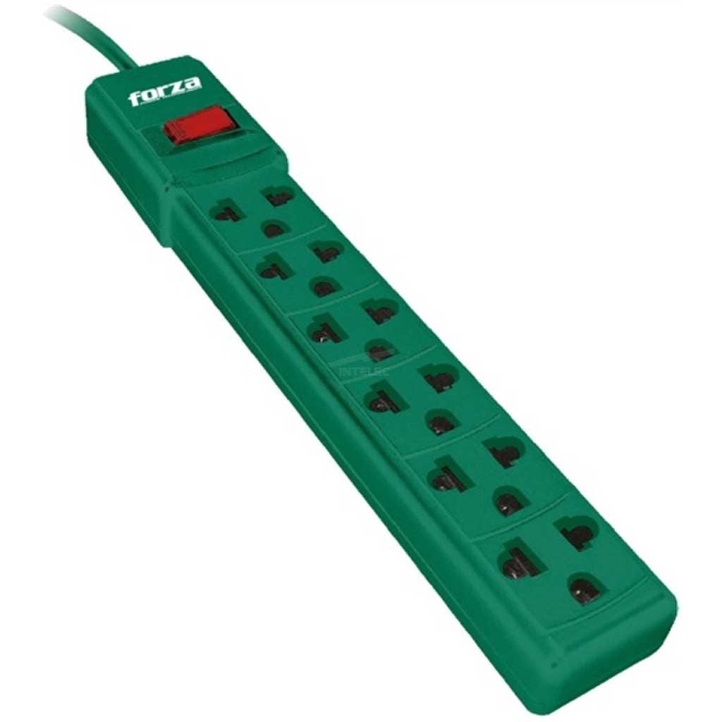 REGLETA FORZA 6xTOMAS VERDE