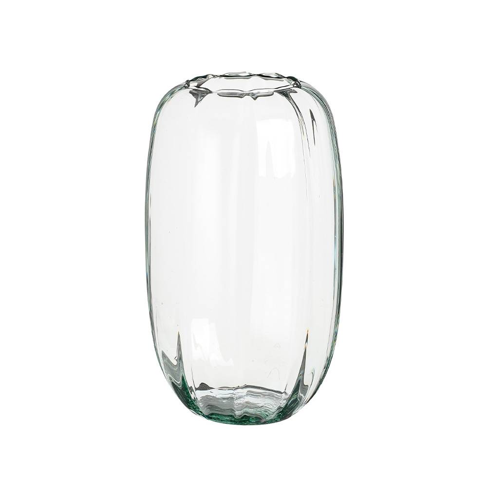 Florero decorativo de vidrio 25 cm ricci