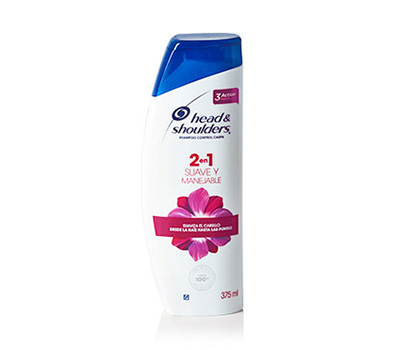 HEAD & SHOULDERS SHAMP ACONDICION SUAVE MANEJABLE 375ML