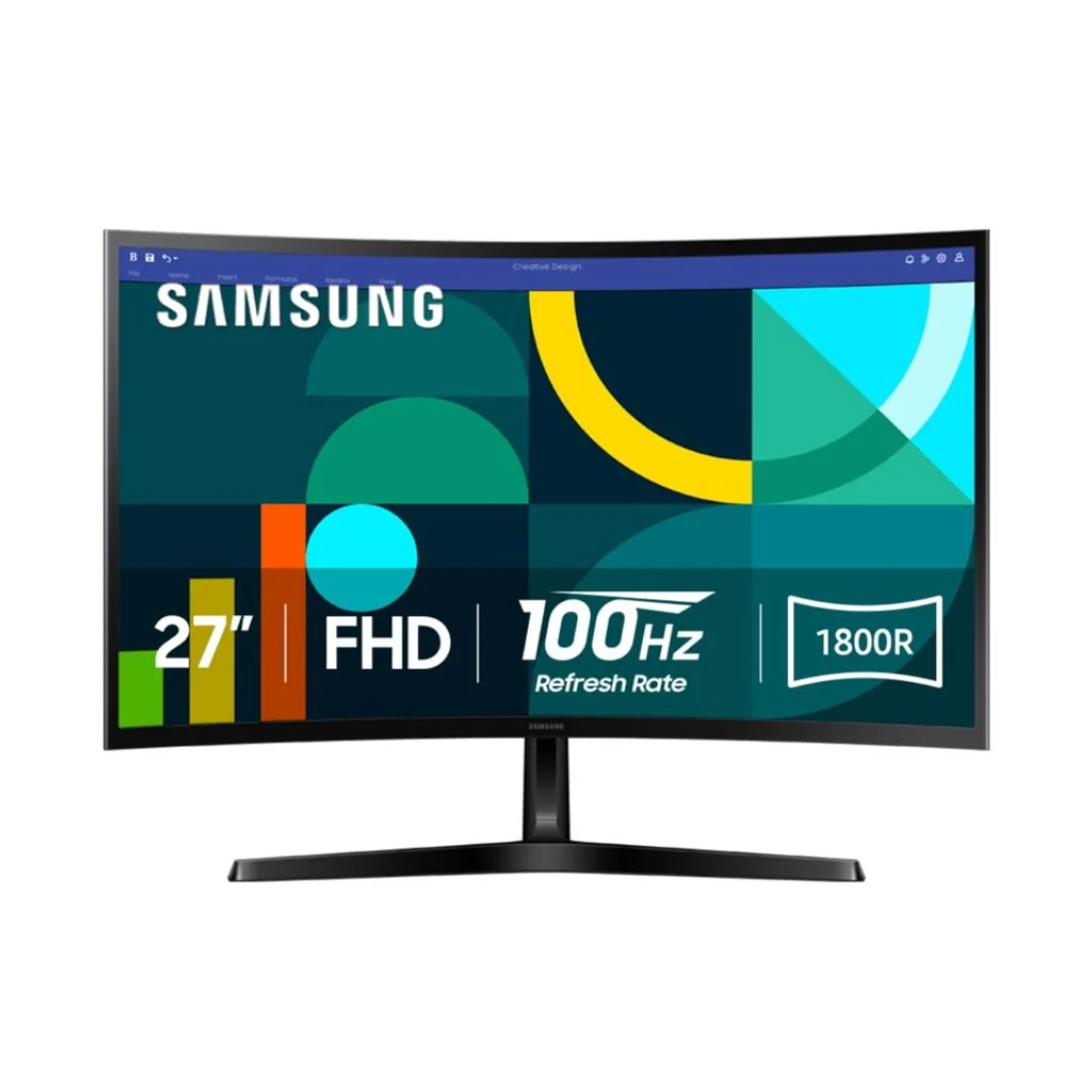 Monitor Samsung 27" Curvo 100Hz LS27D366GANXZA