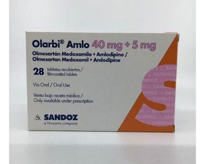 Olarbi Amlo 40 mg/5 mg 28 tabletas recubiertas