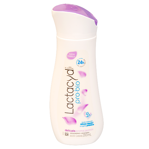 LACTACYD DELICATA AROMA JAZMIN PRO-BIO SOLUCION 200 ML