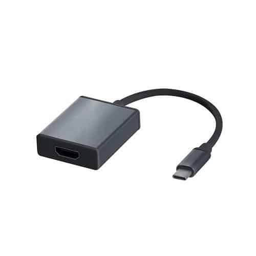 Argom Adaptador USB-C a HDMI 15cm negro