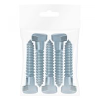 Tornillo Tirafondo 1/2 X 3" 3 Unidades