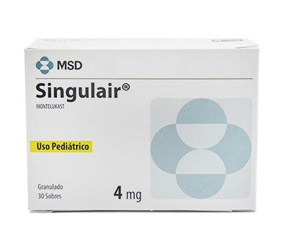 SINGULAIR GRANULADO 4MG SOBRES
