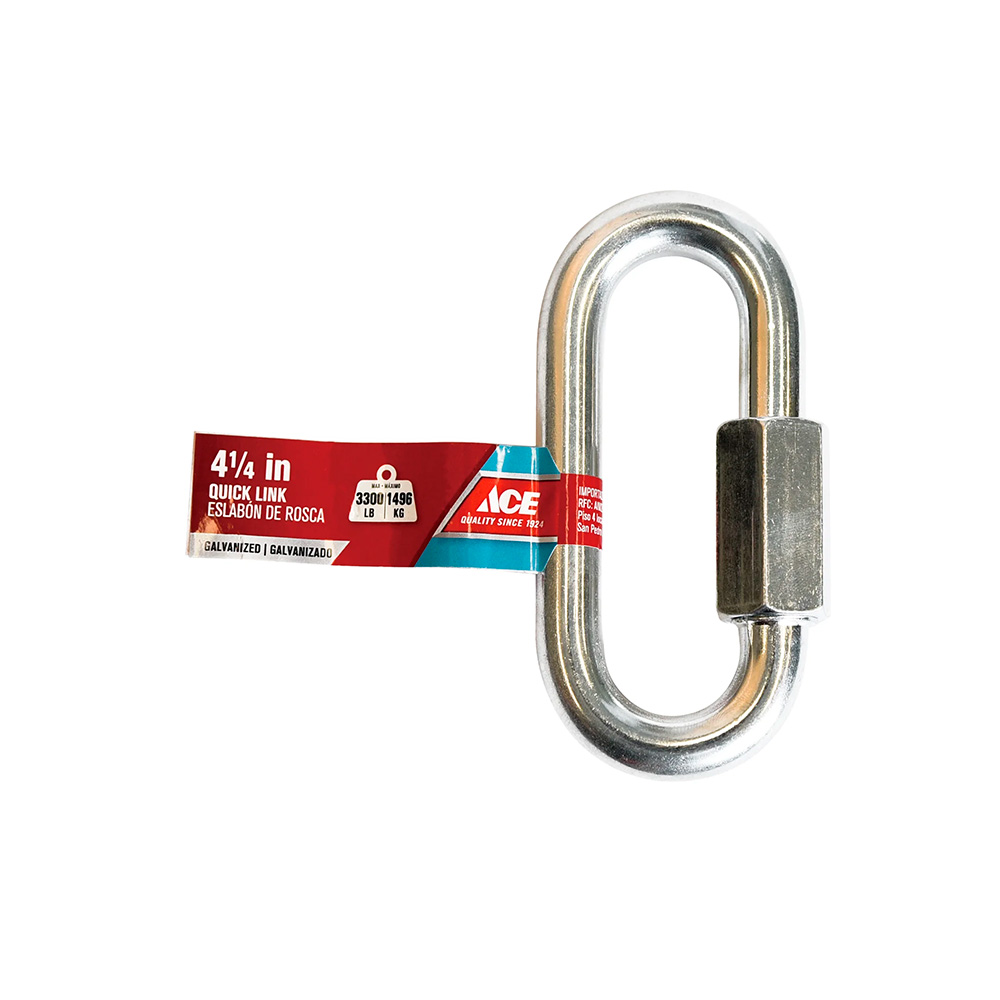 Gancho de union 4 1-4 galvanizado 1496.8 kilos