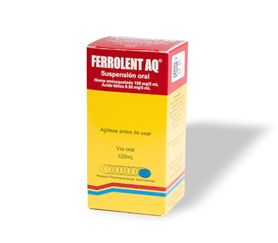 FERROLENT AQ SUSPENSION ORAL 120 ml