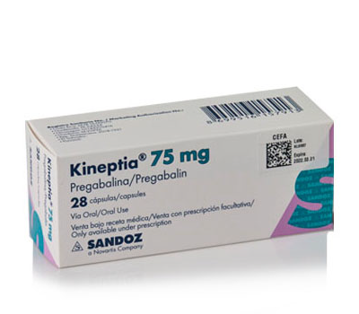 SANDOZ KINEPTIA 75 mg x 28 CAPSULAS