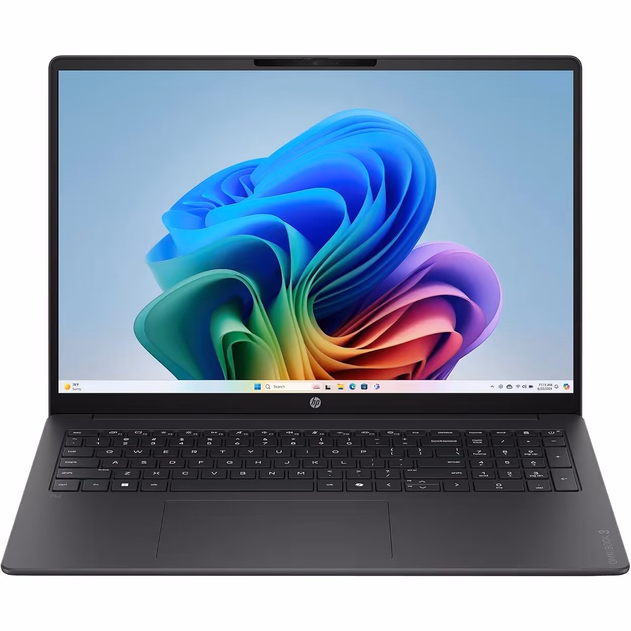 LAPTOP HP OMNIBOOK 3 16-BZ0010WM SNAPDRAGON X X1-26-100 – 16GB – 512GB-SSD – 16″ – W11