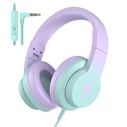 Candy Bila Wired Kids Headphones for School, Over-Ear for Boys