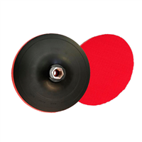 Repuesto Respaldo Plastico Velcro 5" Tuerca 5/8 X11 Intruder