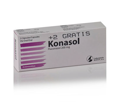 RAVEN KONAZOL 200 MG 2 CÁPSULAS VÍA ORAL