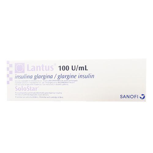 LANTUS SOLOSTAR AMPOLLA 3 ML