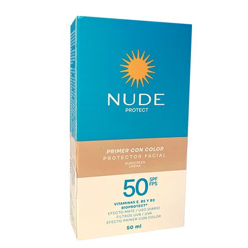 NUDE PROT FAC SPF50 COLOR 50 ML