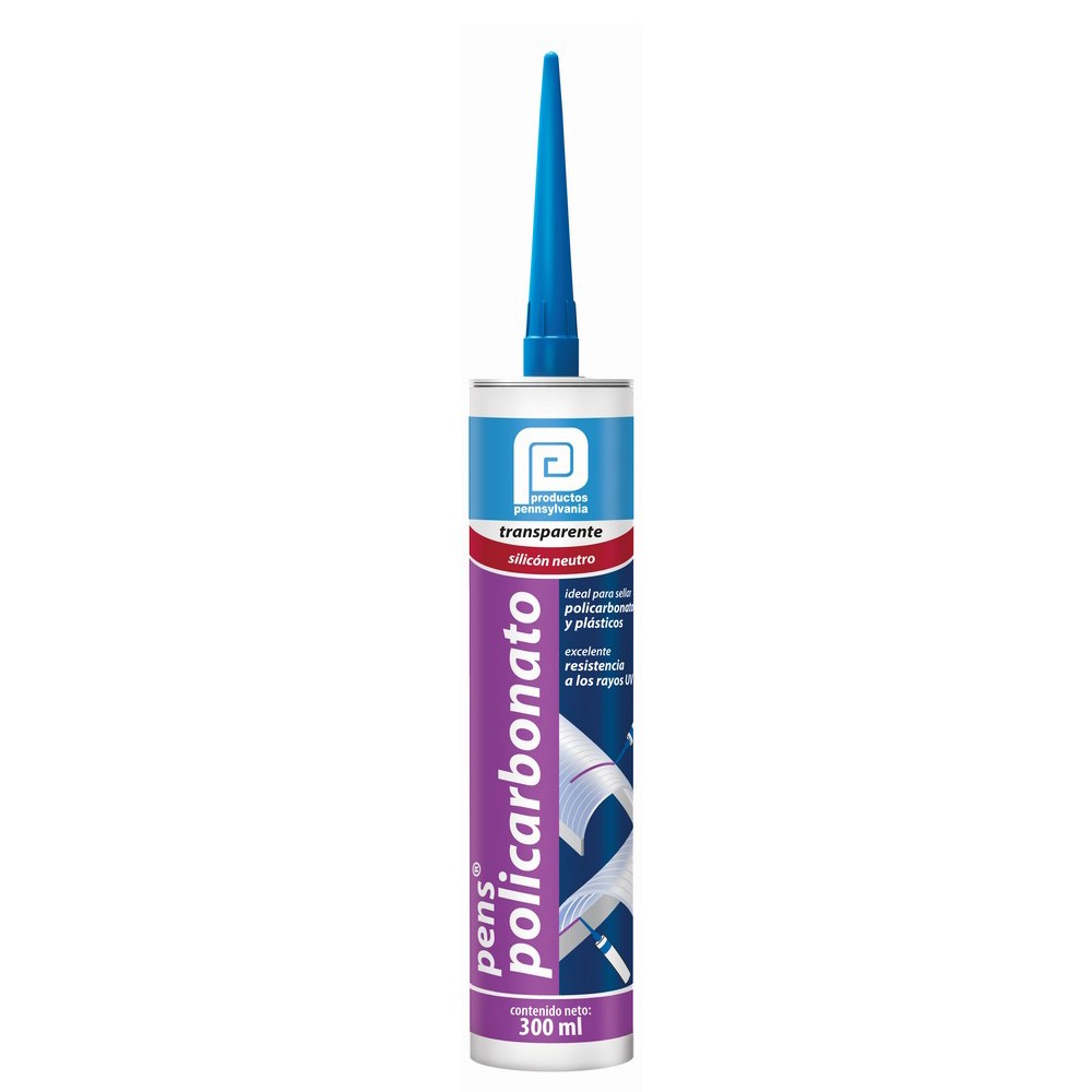 Silicon policarbonato transparente 300ml