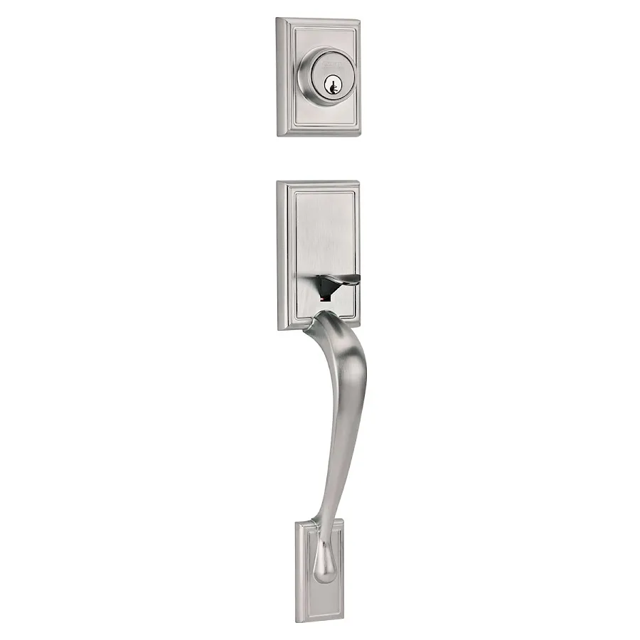 Cerradura Liberty latón níquel satinado