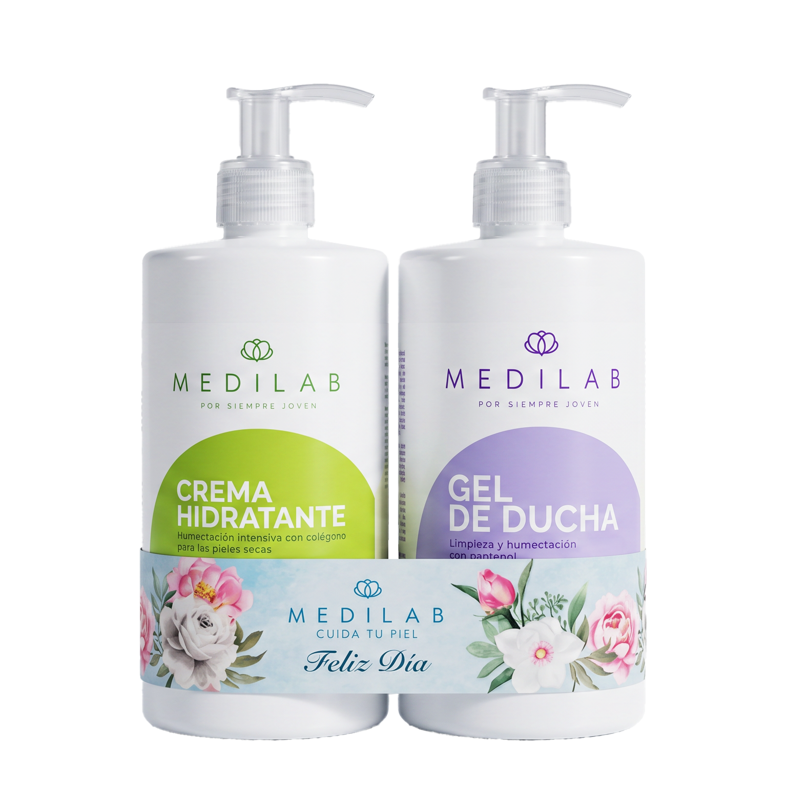 MEDILAB CREMA HIDRATANTE 500 ML + GEL DUCHA 500 ML