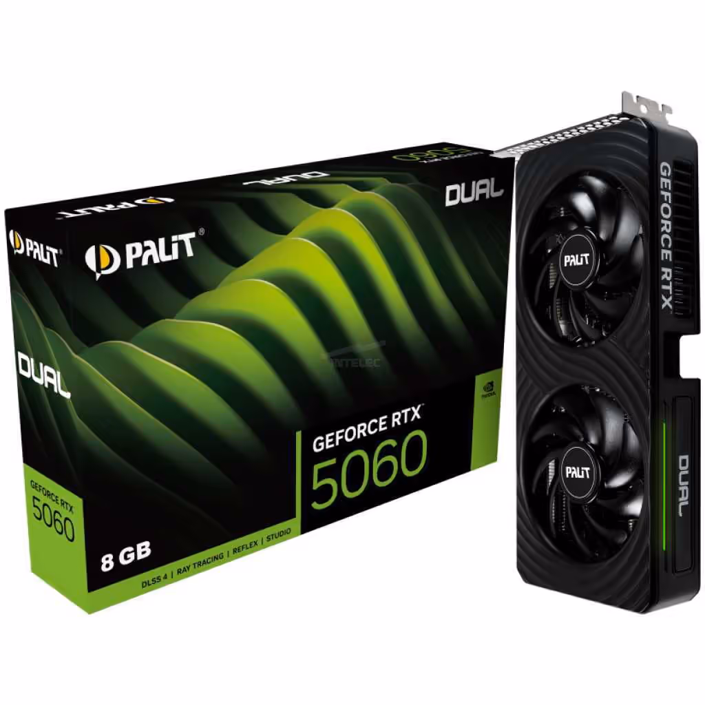TARJETA DE VIDEO ASUS DUAL RTX5060 O8G EVO GDDR7 OC EDITION 2565MHZ 90YV0NS0-M0AA00 NEGRO