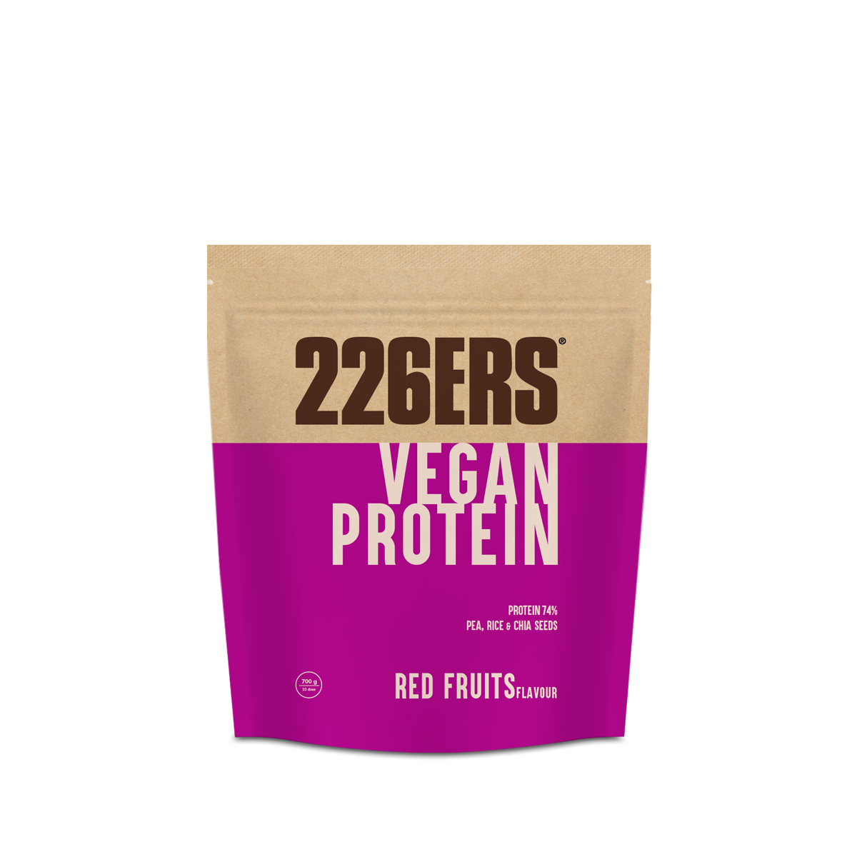 226ERS PROTEINA VEGANA FRUTOS ROJOS 700 GR