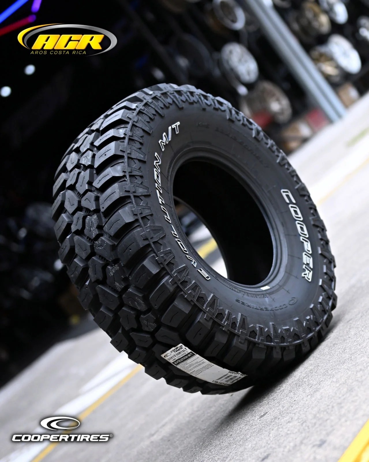 33x12.50R15 Cooper Evolution MT